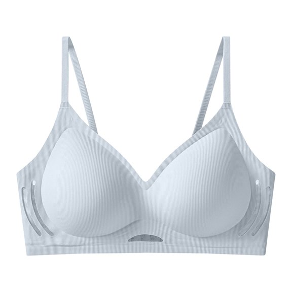 Ohufall Bras for Women Seamless Wireless Bras Breathable Back Enhancing Fit Comfy Bra