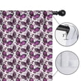 thumbnail image 4 of Blackout Kids Curtains,Purple Butterfly Heart Pattern Childrens Insulated Curtains Set Of 2,Bedroom Essentials,Toddler Room Decor 52"x63", 4 of 5