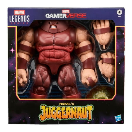 Hasbro - Marvel Legends Series Gamerverse Marvel's Juggernaut, Retro Video Game-Inspired 6-Inch Scale Collectible Action Figure