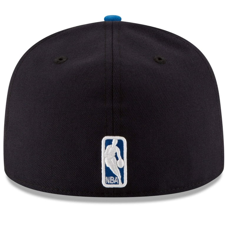 Men's Oklahoma City Thunder New Era Black On Black 59FIFTY Fitted Hat