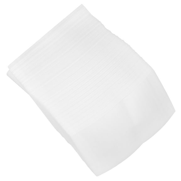 WEUVEB 100pcs Storage Safely Cushion Wrap Foam Pouch White For Individuals