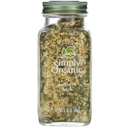 Simply Organic Garlic  N Herb 3.10 oz Pack of 2