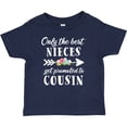 thumbnail image 3 of Inktastic Only the Best Nieces Get Promoted to Cousin Boys or Girls Baby T-Shirt, 3 of 5