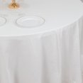 thumbnail image 6 of BalsaCircle 120" Round Cotton Tablecloths Wedding Linens White, 6 of 8