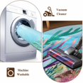 thumbnail image 6 of Round Rugs 4Ft, Summer Ocean Round Area Rug Washable Indoor Throw Carpet, Coastal Watercolor Shell Coral Soft Non Slip Circle Rug for Kitchen Nursery Room Home Decor Aesthetic, 6 of 7