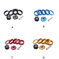 thumbnail image 3 of sweethay CANSUCC 8 piezas/juego de bicicletas, espaciador de auriculares, arandela reemplazable antioxidante Ciclismo Rojo, 3 of 6