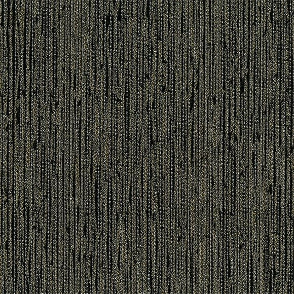Crypton Odeum 9009 Texturé Tissu Jacquard, Cravate Noire
