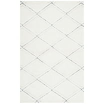 SAFAVIEH Casablanca Jaymz Diamond Area Rug, Ivory, 8' x 10'