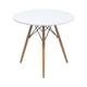 thumbnail image 2 of Set de comedor Oslo 80 Mundo In - Mesa blanca y 4 Sillas Eames negras Mundo In Minimalista, 2 of 10