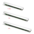 thumbnail image 3 of Graflsoa Space-Saving Aluminum Wall-Mounted Menu Holder for Kitchen & Bar (45cm/18in) with Marble Clips, 3 of 7