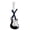 Black, variant on Aellinatey Fashionable Guitar Hair Clip Bowknot Star Hairpin Sweet Charm Bangs Side Clip