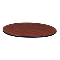 30" Round Slim Table Top- Cherry/ Maple