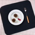 thumbnail image 2 of AMLESO Tapis Absorbant pour Vaisselle, Napperon de Séchage Facile à Ranger, Lavable en Machine, Noir, 2 of 8