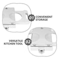 thumbnail image 3 of COMPUKAS 1Jgo Manual Para Hamburguesas Plástico Sin Adhesión Para Uso Doméstico, 3 of 8