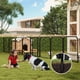 thumbnail image 5 of Yeshouse Parque para perros, valla metálica para interiores, jaula antioxidante para exteriores con puertas, corral resistente para mascotas para exteriores, autocaravanas, camping, jardín y patio, 5 of 7