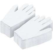 Cotton Gloves for Dry Hands, 20 Pairs Large White Cotton Gloves for Cosmetic Moisturizing and Coin Inspection