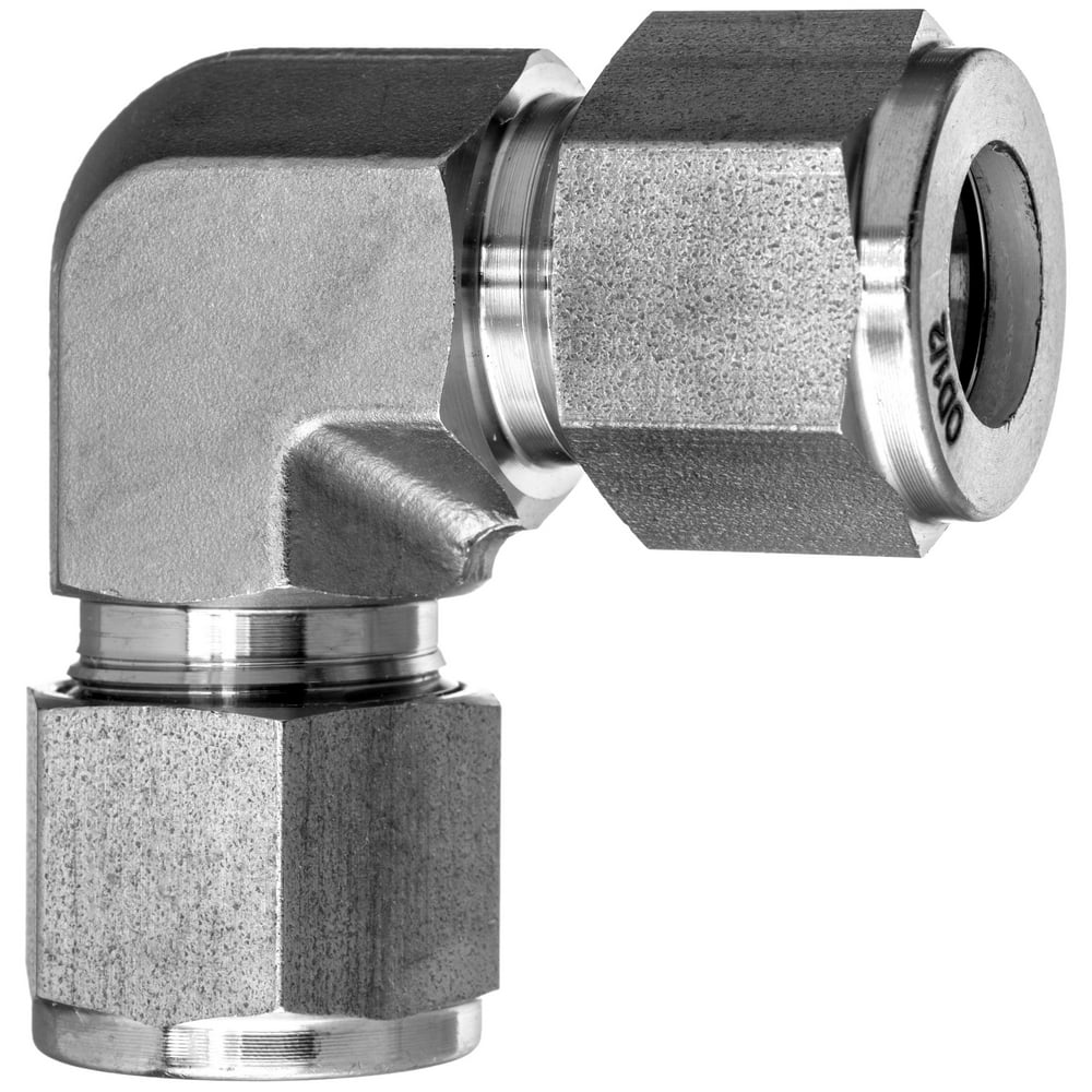 37 Degree Flared Tube Fitting 316 Stainless Steel Union Elbow 1/4