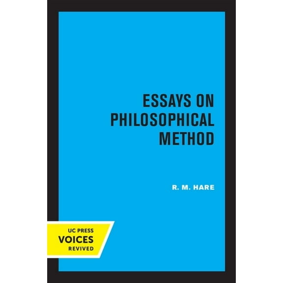 Essays on Philosophical Method, (Paperback)