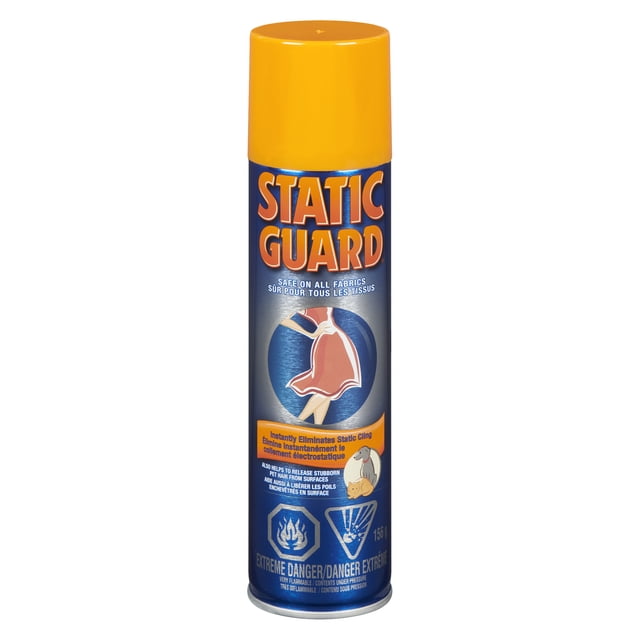 Static Guard No-Cling Fabric Spray