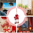 thumbnail image 6 of Kumdkd Year of the Horse 2026 Lucky Charm, Red Fire Horse Plush Keychain & Wall Decoration, Chinese New Year Ornament for Home, Door, Bag - Spring Festival Gift for Good Fortune, 6 of 6