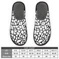 thumbnail image 5 of IAUYY Memory Foam House Slippers Suitable for Both Men and Women. Comfortable, Anti-Slip Plush Flat-Bottomed Slippers The Best Holiday Gift Rock Shape, 5 of 9
