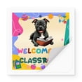 thumbnail image 2 of Welcome to Pitbull Classroom Teacher Dog Mom Vinyl Sticker Terrier Dog Lover Waterproof Decal Art Decor - 02015, 2 of 5