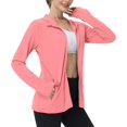 thumbnail image 3 of KALAKALA Sun Shirt Women with Hood Full Zip UPF 50+ Protection Fishing Hoodie Lightweight Long Sleeve Sunscreen Hiking Jackets, 3 of 6