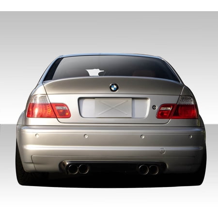 2000-2006 BMW 3 Series M3 E46 2DR Duraflex CSL Look Rear Wing Trunk Lid Spoiler- 1 Piece