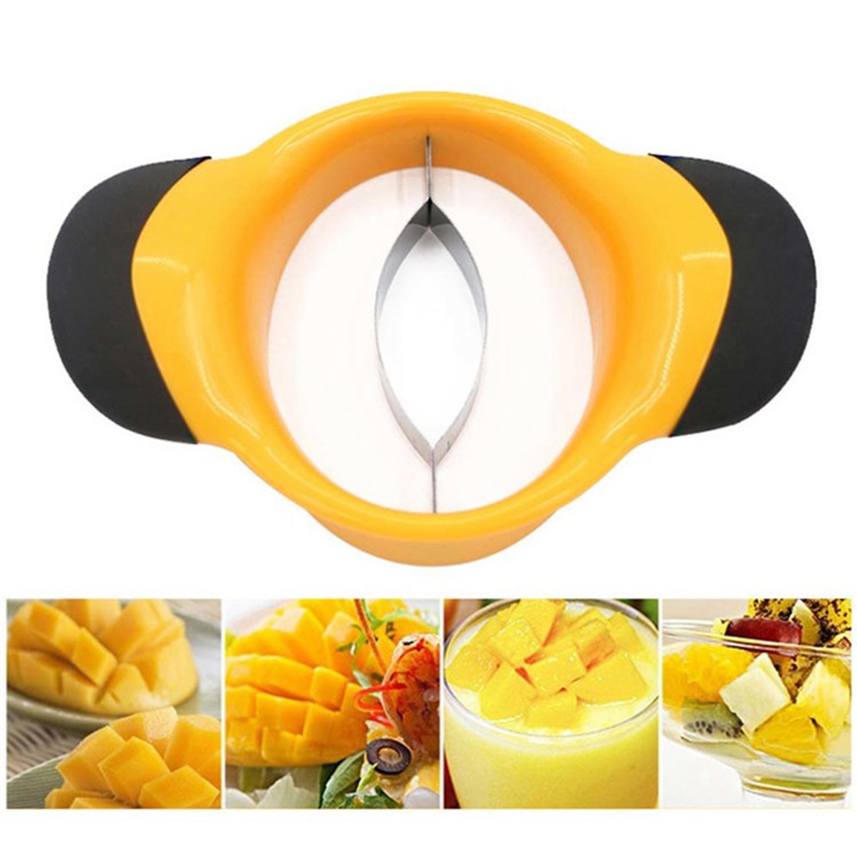 mango cutter and peeler Stainless Steel Mango Pitting Device Mango