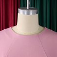 thumbnail image 6 of Pink Dress With 3D Floral Waist Detail Long Sleeve, 6 of 28