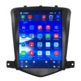 thumbnail image 2 of Radio de coche Ticfox 9,7 pulgadas Reproductor multimedia manos libres Bluetooth navegación GPS Cruze J300 2009-2015, 2 of 14