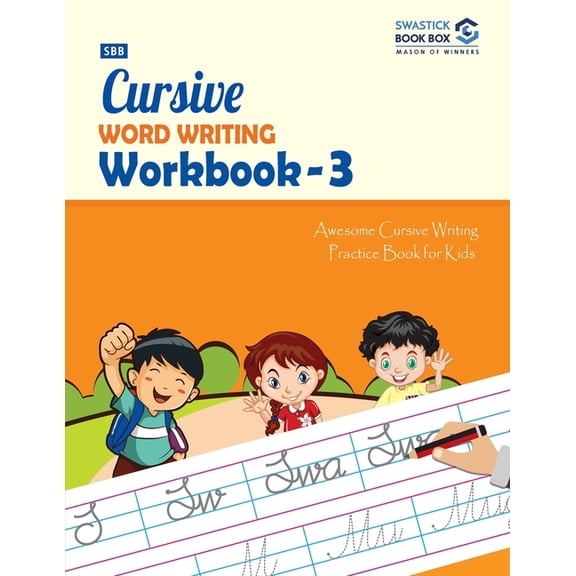 SBB Cursive Word Writing Workbook - 3, (Paperback)