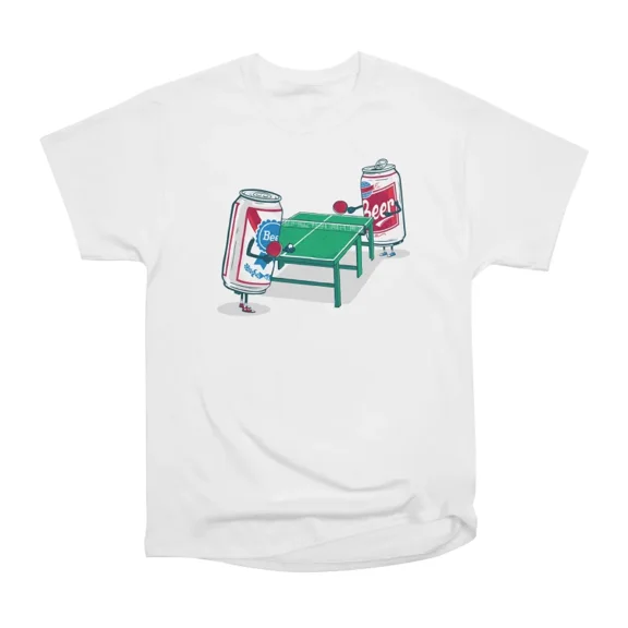 Beer Pong T-Shirt Tee Gift For Him Merch For Her Apparel For Friend