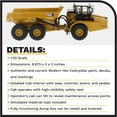 thumbnail image 4 of Diecast Masters 1:50 Caterpillar 745 Articulated Dump Truck | High Line Series Cat Trucks & Construction Equipment | 1:50 Scale Model Diecast Collectible | Diecast Masters Model 85528, 4 of 8