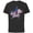 Black, variant on Disney Donald Duck Sports Basketball Star Hot Shot - Short Sleeve Cotton T-Shirt for Adults - Customized-Charcoal