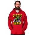 thumbnail image 5 of Cool Street Beast Cartoon Racecar Hoodie Hooded Sweatshirt Men Brisco Brands S, 5 of 6
