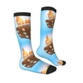 thumbnail image 3 of Bingfone Compression Socks For Women And Men Long Socks For Running Athletic Cycling Nurse-Trip To London, 3 of 9