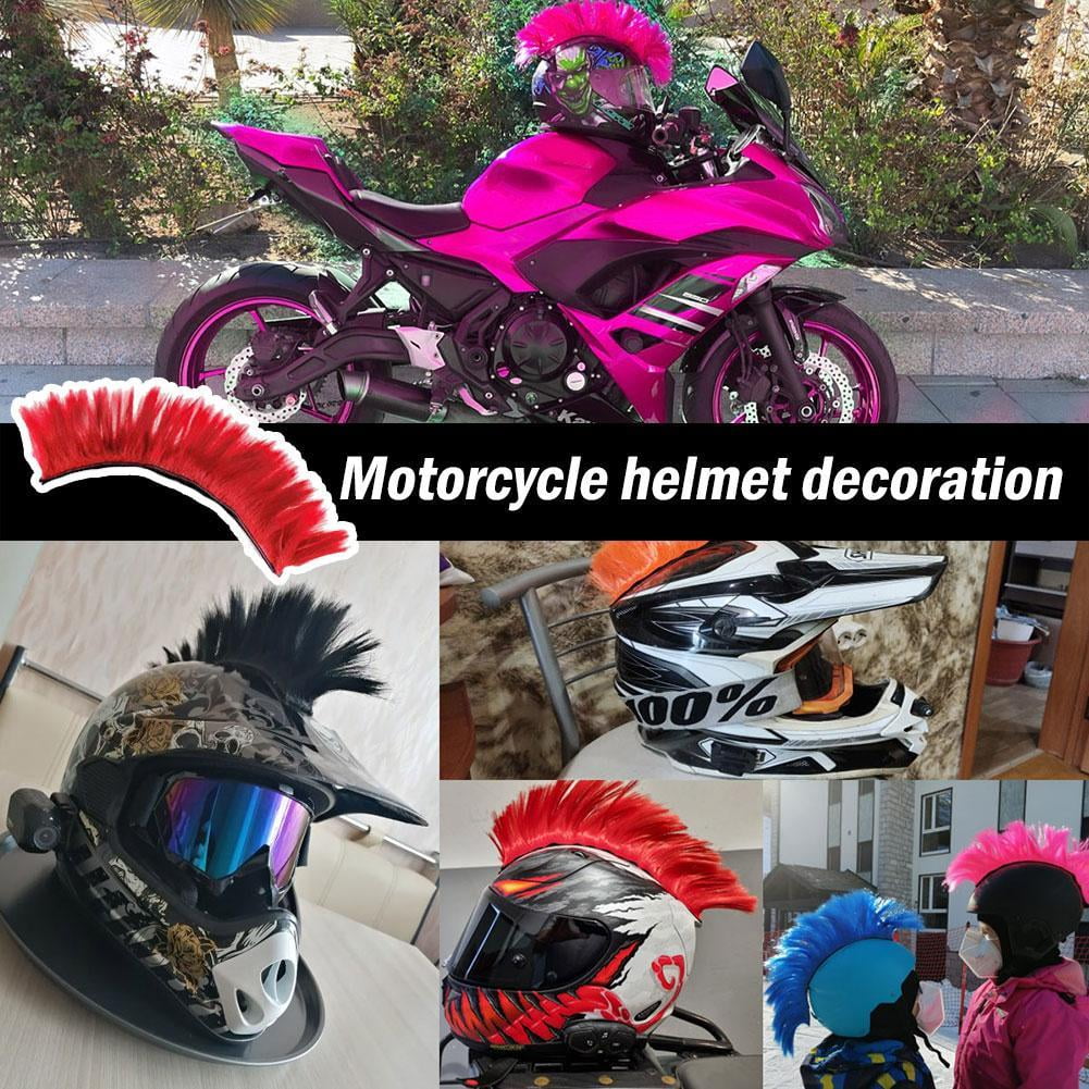Mohawk Punk Motorcycle Helmet Motorbike Helmet Mohican Mohawk Punk