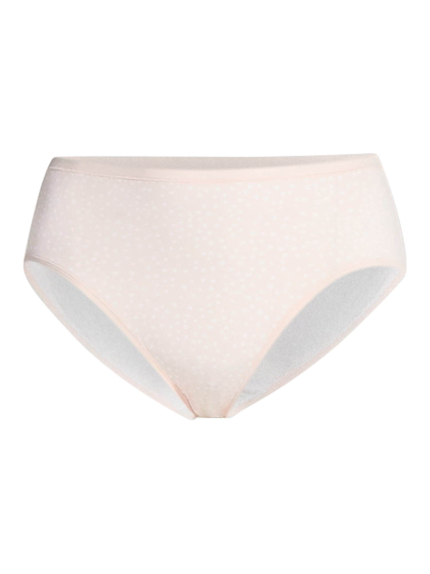 Joyspun Women's Plus Cotton-Blend Hipster Panties, 3-Pack, Sizes 1X-5X