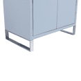 thumbnail image 5 of Fine Fixtures Opulence Collection 30 in. W x 18 in. D x 33 in. H Bathroom Vanity in Pastel Blue with Black Marble Sintered Stone Sink - Black hardware, 5 of 9