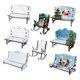 thumbnail image 1 of 8Pcs Sublimation Blank Beach Chair Decor, Double-Sided Sublimation Beach Blanks Chair Ornament MDF Sublimation Ornaments, 1 of 5