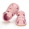 thumbnail image 5 of FRSASU Kids Sandals Toddler and Boys Sandals Printed Soft Sole Cutout Sandals Pink 5M(12), 5 of 8