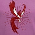 thumbnail image 3 of CafePress - Alpha Sigma Phi Phoenix T Shirt - Women's V-Neck Dark T-Shirt, 3 of 4