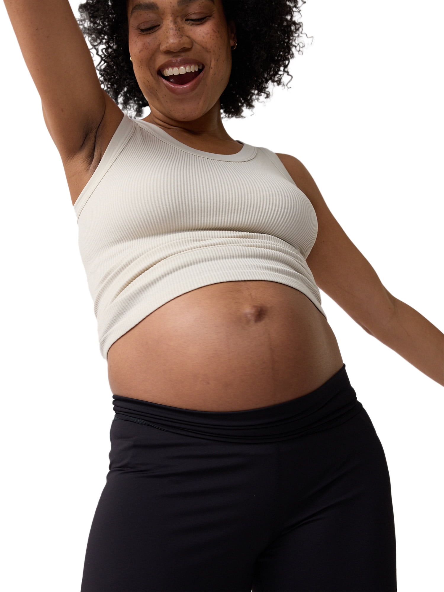 Ingrid & Isabel For Every Belly Women's Maternity Favorite Wide Leg Pant, Sizes S-XXL