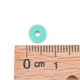 thumbnail image 4 of Handmade Polymer Clay Beads Disc/Flat Round Heishi Beads Medium Turquoise 6x1mm Hole: 2mm about 3040~3200pcs/box, 4 of 8