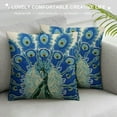 thumbnail image 3 of Euro Pillows, Euro Pillow Sham, Luxury Blue Euro Shams European Sham Covers, Abstract, Modern European Pillow Shams Easter - Blue Turkey, 3 of 5