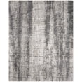 thumbnail image 2 of Nourison Luxurious Shag 7'10" x 9'10" Ivory/Charcoal Modern & Contemporary Indoor Rug, 2 of 9