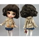 thumbnail image 4 of Conjunto de sudadera con capucha de manga larga para muñeca BJD Blythe de 12 pulgadas, color marrón., 4 of 7