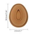 thumbnail image 2 of Isvgxsz 3 Counts Easter Chocolate Mold, Silicone Egg Cake Pans Large Egg Shaped Easter Egg Mould Candy Trays Breakable Egg Easter Chocolate Tooling DIY Crafting Tool for Easter Baking Party, 2 of 6