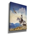 thumbnail image 2 of Epic Graffiti 'Cowboy with Dog and Hawk' by Chris Vest, Canvas Wall Art, 40"x54", 2 of 3